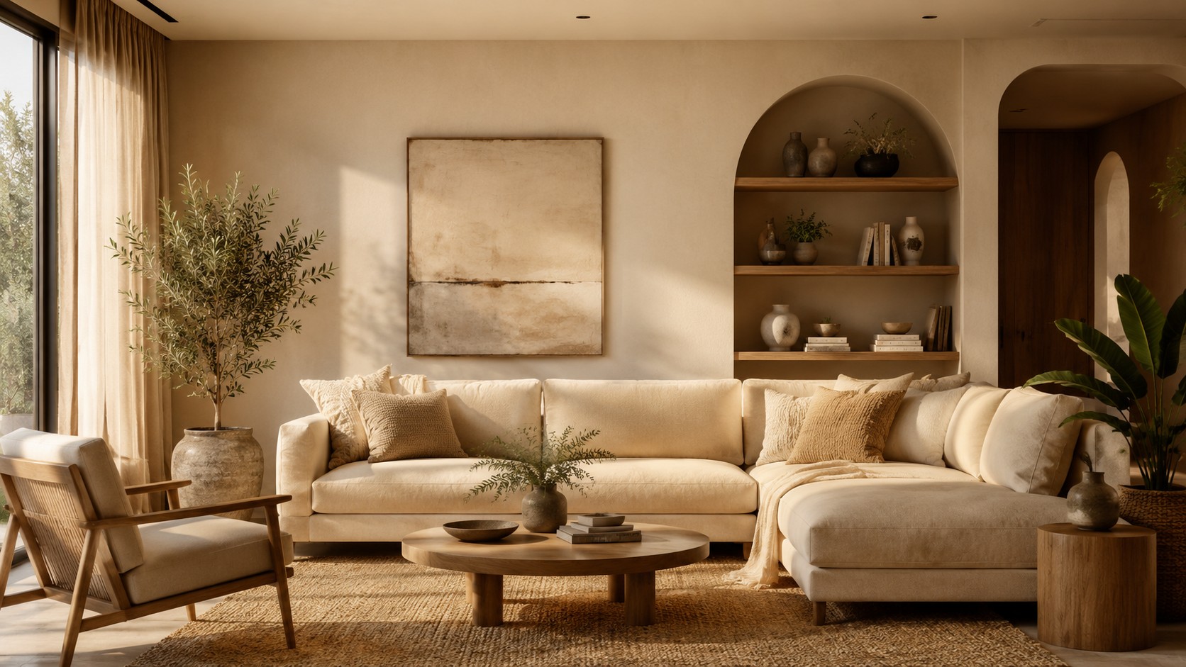 Living con sillones Ábaco
