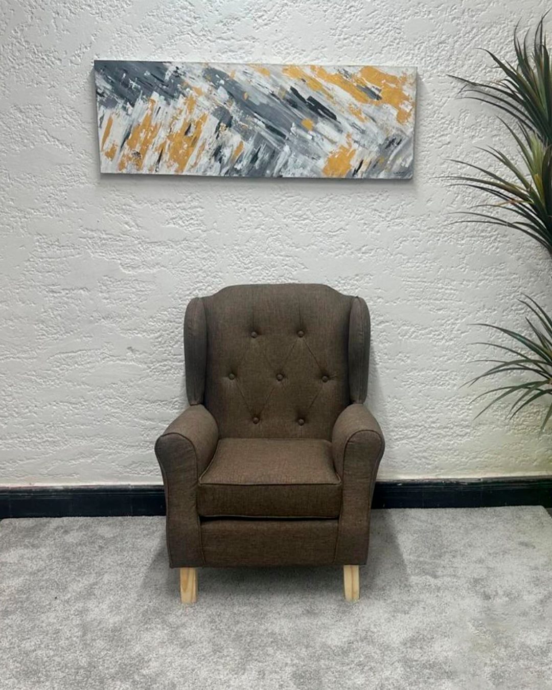 Butaca Bergere, 80 cm de largo. Foto 1