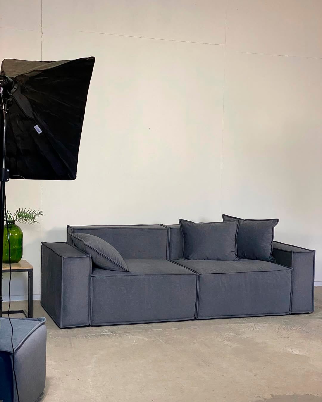 Sofá Cubo, 220 cm de largo. Foto 1